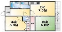 物件の間取り画像