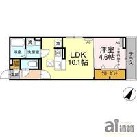 東京都国分寺市戸倉1(アパート)の賃貸物件の間取り