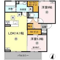 物件の間取り画像