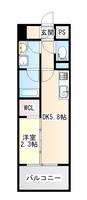 宮城県仙台市青葉区木町通1(マンション)の賃貸物件の間取り