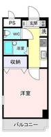 サンライズ新白河Aの間取り