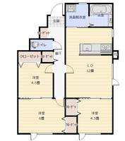 物件の間取り画像