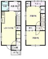 ファイン美川の間取り