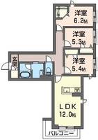 物件の間取り画像