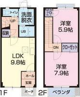 物件の間取り画像