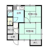 リバティ川先の間取り
