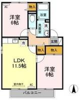 物件の間取り画像