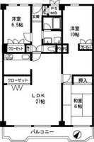 物件の間取り画像