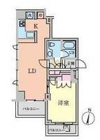 蒼映パーク原宿の間取り