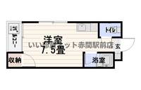 ヴィラパーク1の間取り