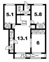 物件の間取り画像