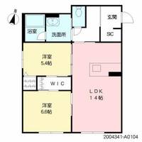 物件の間取り画像