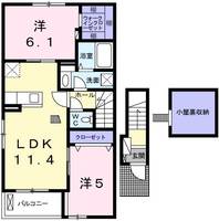 物件の間取り画像