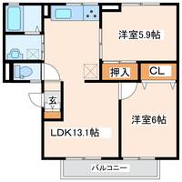 物件の間取り画像