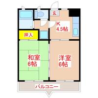 エクシード田上の間取り