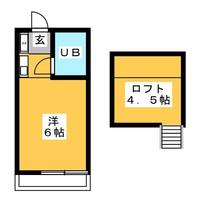 クレセントハイツ学園西の間取り
