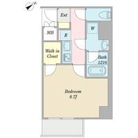 ホクシンフラッツの間取り