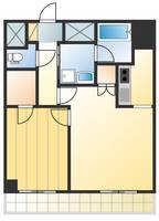 神奈川県横浜市鶴見区下末吉2(マンション)の賃貸物件の間取り