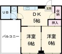 トーカンマンションの間取り
