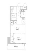 東京都台東区東上野1(マンション)の賃貸物件の間取り