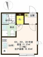 物件の間取り画像