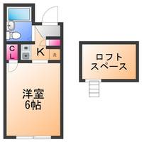 大阪府岸和田市額原町(アパート)の賃貸物件の間取り