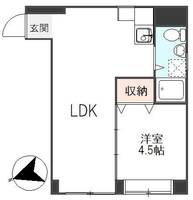 駒形武蔵野マンションの間取り