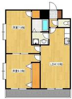 アメニティ坪井の間取り