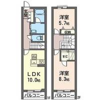 物件の間取り画像