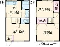 物件の間取り画像