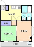 サンドリエ所沢の間取り