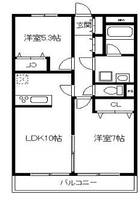 物件の間取り画像