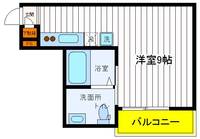 東京都立川市羽衣町3(アパート)の賃貸物件の間取り