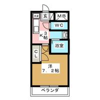 ヴィアルCity富沢の間取り