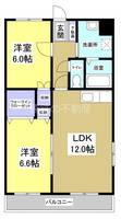 ブライトリー染地台Iの間取り
