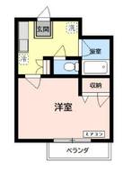 【イトウハイツ)の間取り