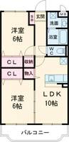 Y.M.ソレイユIIの間取り