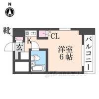猪名寺パークマンション1の間取り