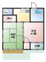 茨城県日立市鮎川町5(一戸建)の賃貸物件の間取り