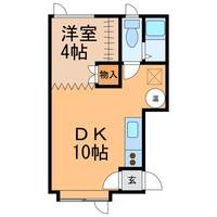 ノースハイムBの間取り