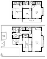 埼玉県大里郡寄居町大字用土(一戸建)の賃貸物件の間取り