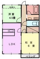 メゾンフォーレCの間取り