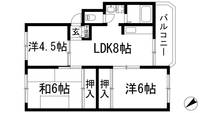 物件の間取り画像