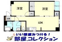 福岡県北九州市小倉北区片野新町1(マンション)の賃貸物件の間取り