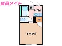 ヒルトップ中西の間取り