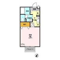 埼玉県さいたま市中央区新中里4(アパート)の賃貸物件の間取り