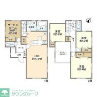 埼玉県さいたま市岩槻区城町2(一戸建)の賃貸物件の間取り