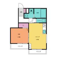 物件の間取り画像