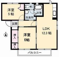 物件の間取り画像