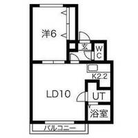 グランデージ新琴似の間取り